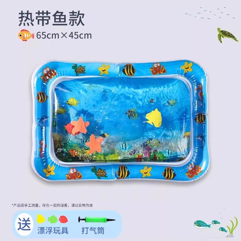 拍拍水垫儿童婴儿玩具宝宝引导早教防摔爬爬水垫大号踩水蒙氏感官|undefined