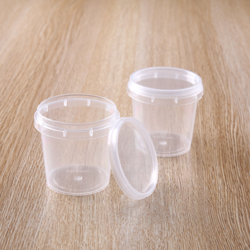 小さな丸い箱のミニボックスのチップボックスのプレゼントのプラスチックの包装箱ppの丸い蓋付きの丸い瓶の分注瓶の卸売りがあります。|undefined