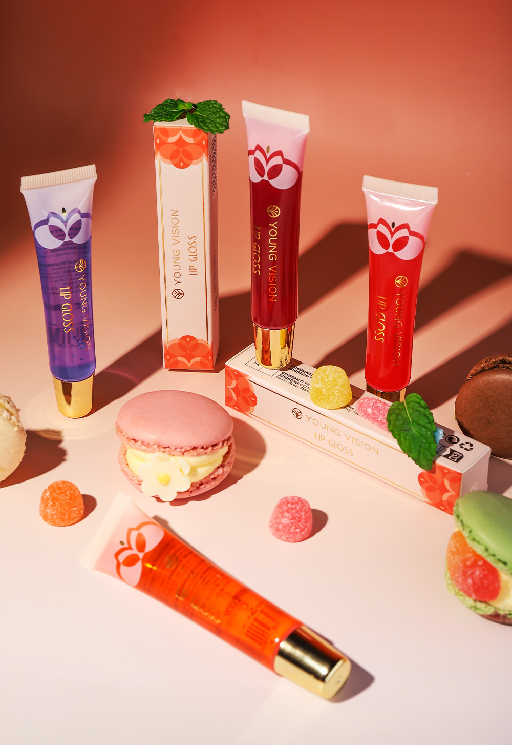 YOUNG VISION Glass Mirror Transparent Lip Oil, Lip Gloss, Mint Lip Liquid, Fruit Lip Gloss undefined