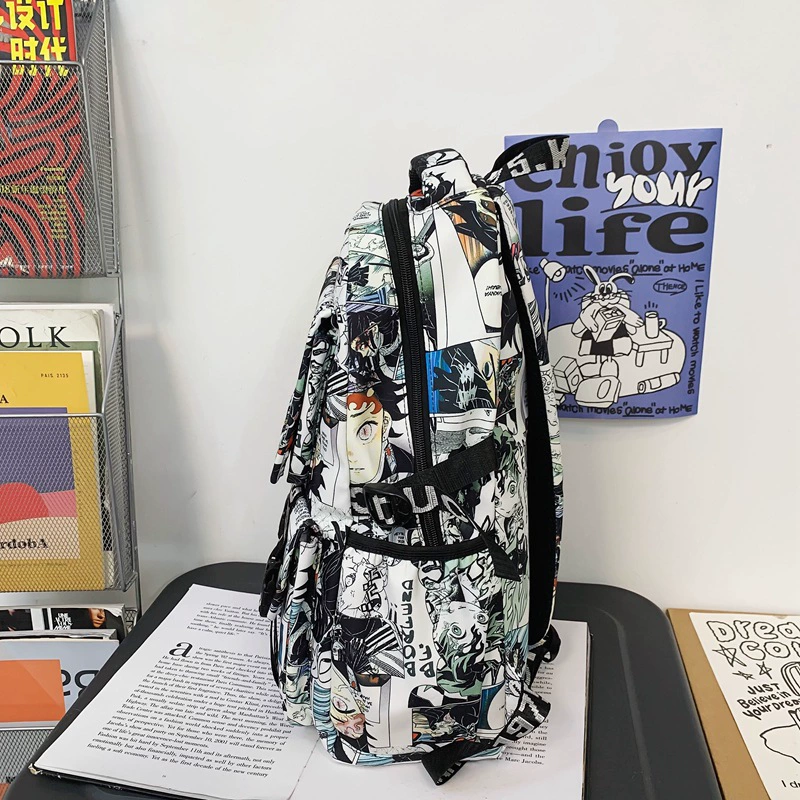 Capacious backpack, universal waterproof bag for leisure for elementary school students, for secondary school, for students