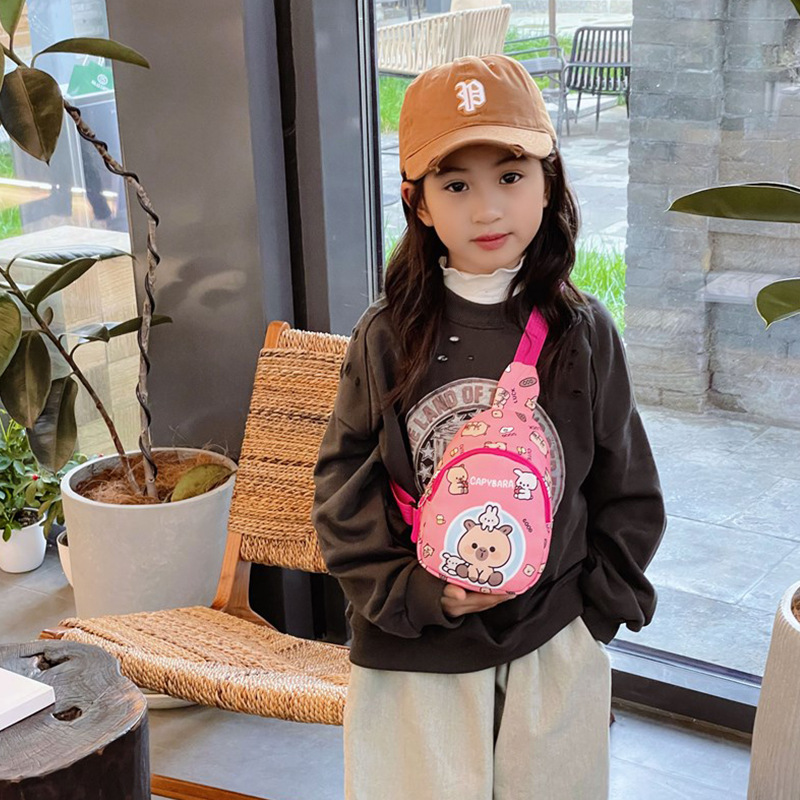 Bolsos de chicas lindos transfronterizos de dibujos animados para niños bolsos de mochila para bebés varones bolsos de cambio princesa bolsos de pecho de chicas