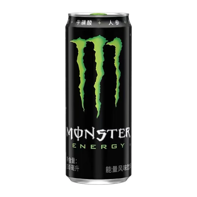 Энергетический напиток Monster оригинальный со вкусом витамин, 330 мл * 24 банки полная коробка, напиток с вкусом витамина, черный