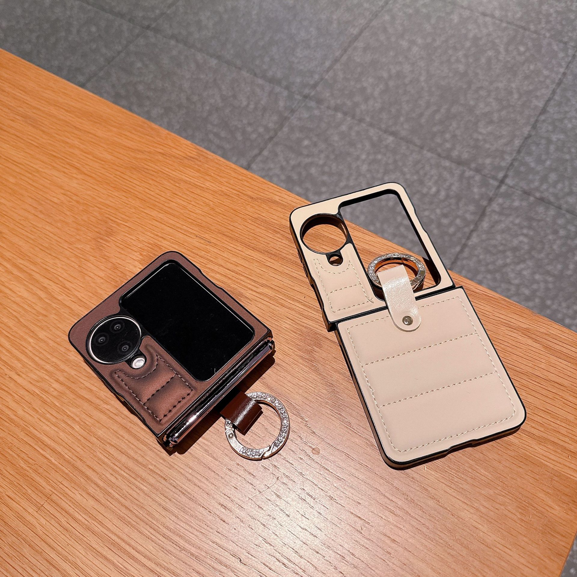 New North down Jacket Foldableing Suitable for Oppofindn3Flip Mobile Phone Case Findn2Flip Wholesale Protective Cover