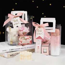 礼品袋ins礼物伴手礼袋子PVC婚礼喜糖塑料袋包装批发定制展销会