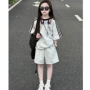 儿童大童女孩女童套装