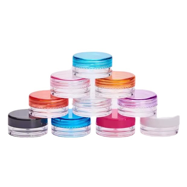 定制厂家化妆品分装瓶3克塑料美妆包装眼影盒膏霜盒5ml试用装小瓶