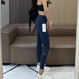 lulu原标Align瑜伽裤九小腿标高腰提臀收腹紧身裤跑步健身运动裤