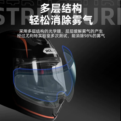 Film Rain Paste Anti-fog Paste, Motorcycle helmet anti-fog film