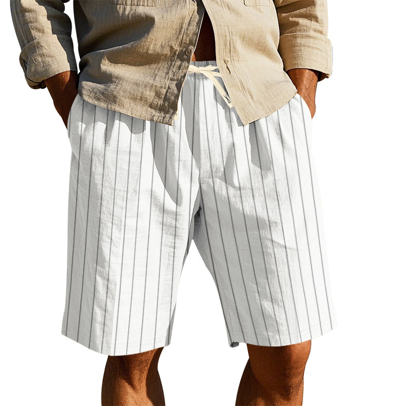 Transfronterizos hombres de verano casual de moda corto de correa Europa y América Amazon tendencia elástica delgada ropa de cama para hombres