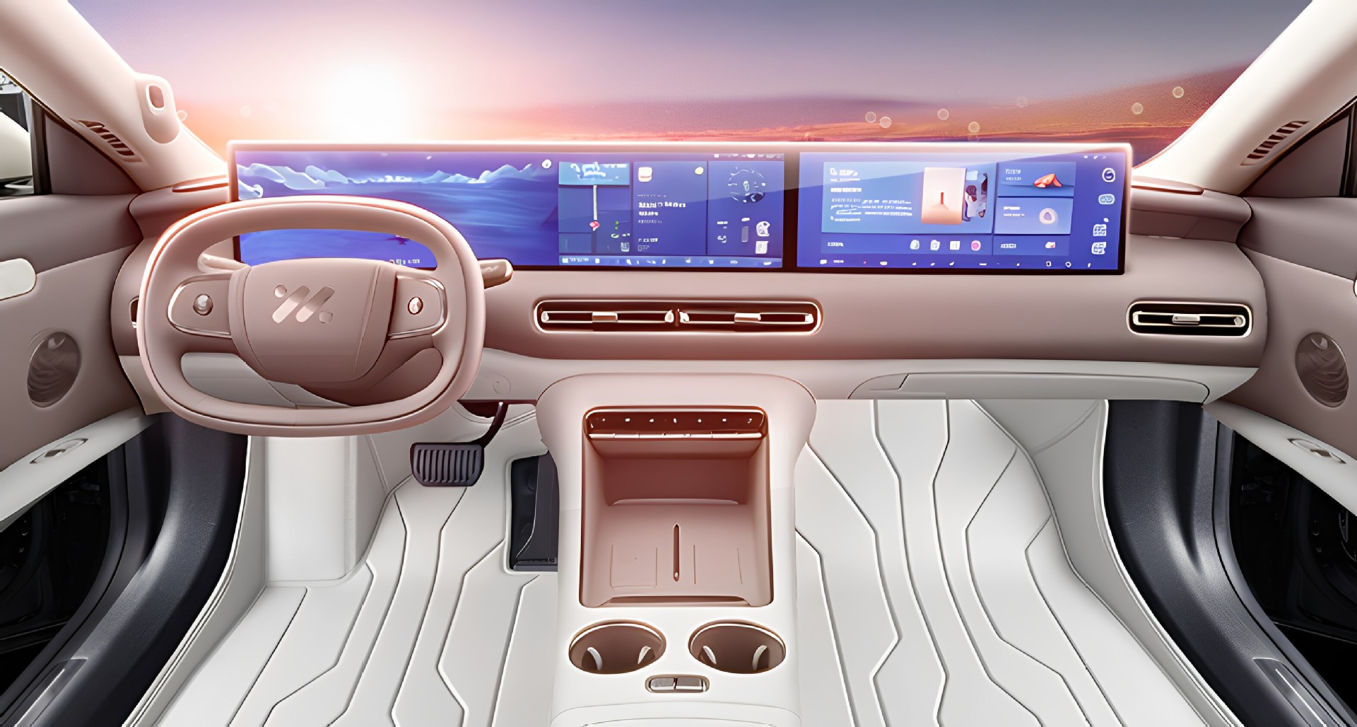Suitable for Zhiji L6 full-coverage floor mats, 2026 model car interior carpet modification, trunk mat accessories and supplies