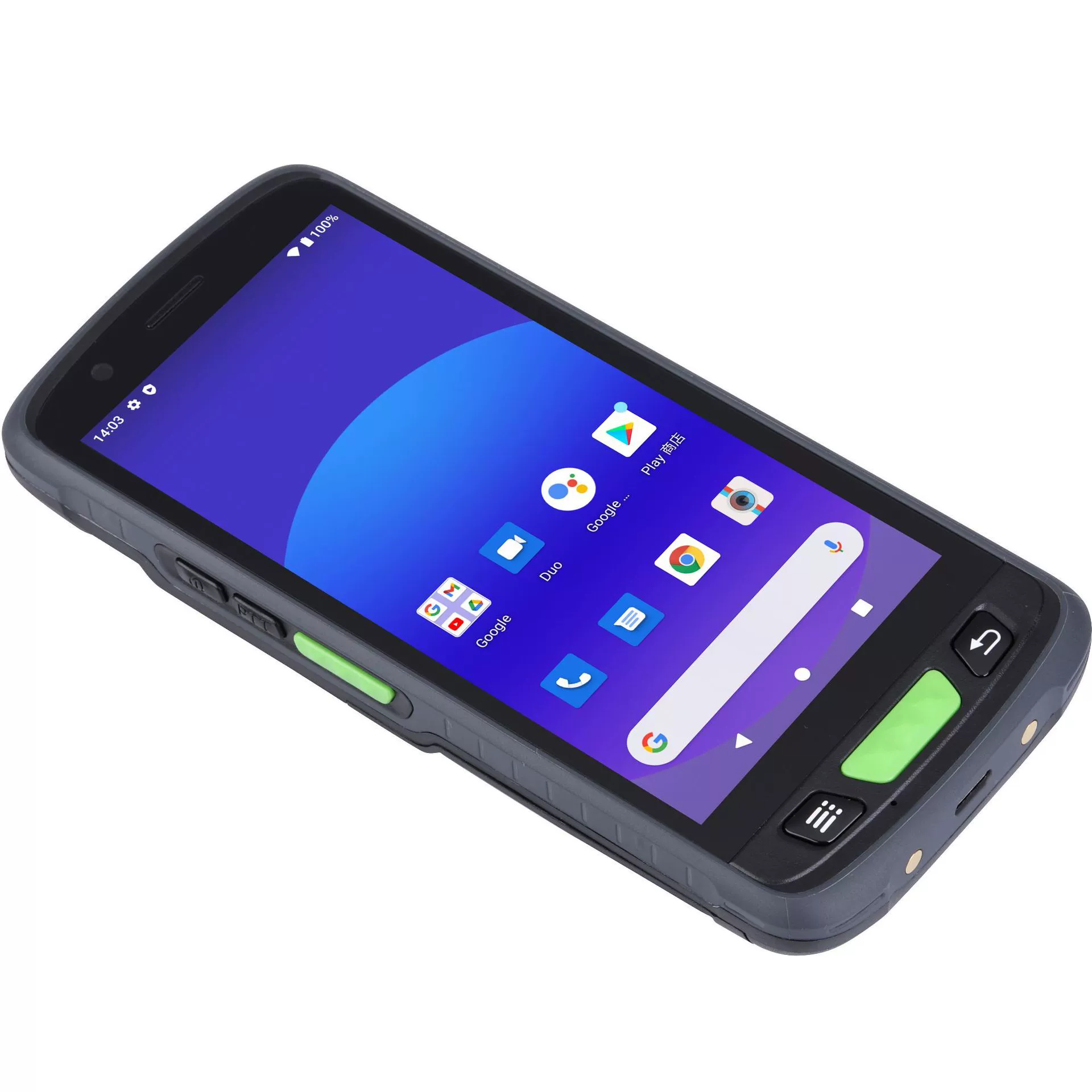 Ультравысокочастотный UHF Android PDA ручной терминал одно-/двухмерного сканирования данных промышленный трижды оборонная техника
