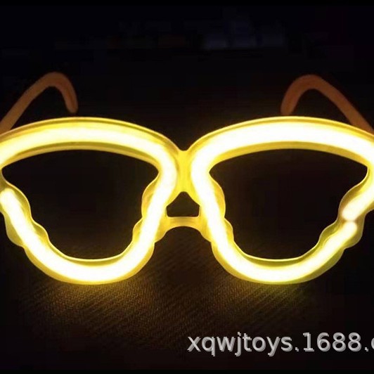 Accesorios de varilla fluorescente varilla luminosa modelado varilla flash plástico con conector gafas de cabello conector de linterna brillante