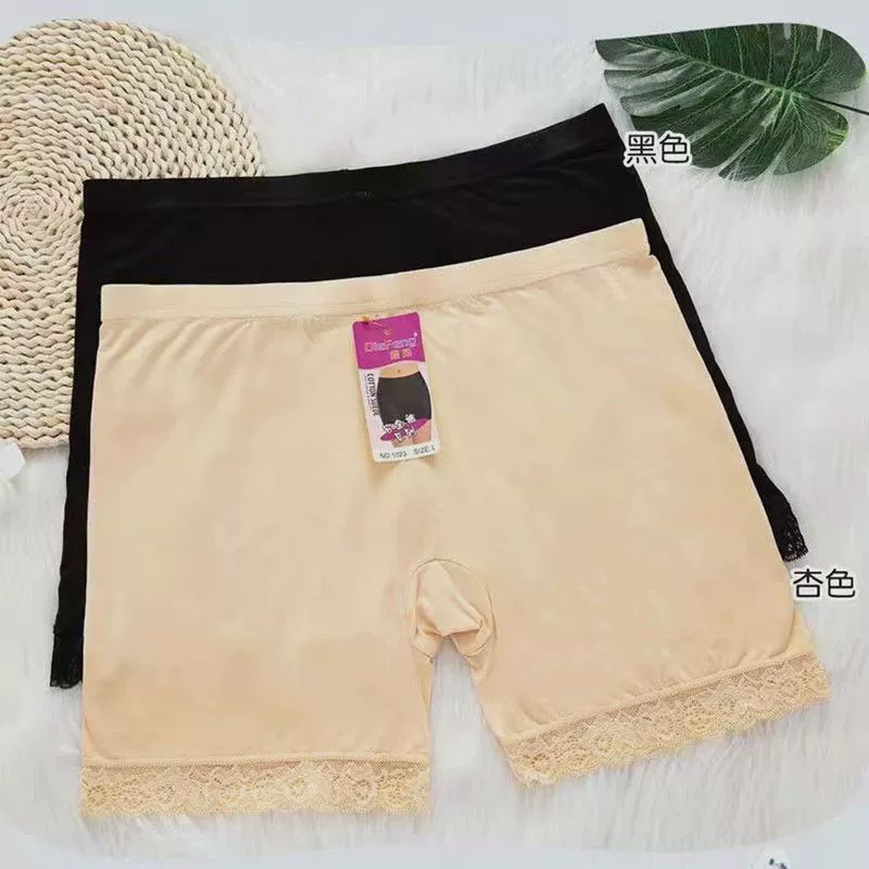 Кружевные пограничные световые защитные брюки плюс жир без рулонных леггинсов Летние тонкие дышащие штаны