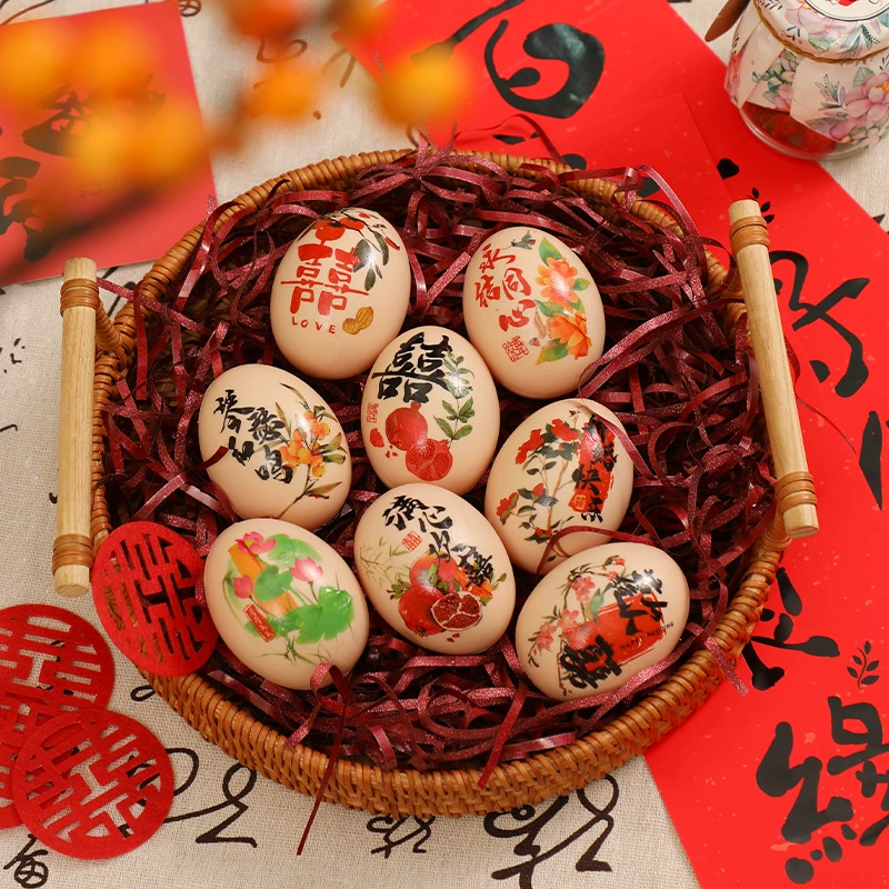 Наклейки с надписями Egg hi word Wedding Wedding Wedding Woman Equipper Egg Egg Establishment Settles Pattern Decoration Small Word Sticker