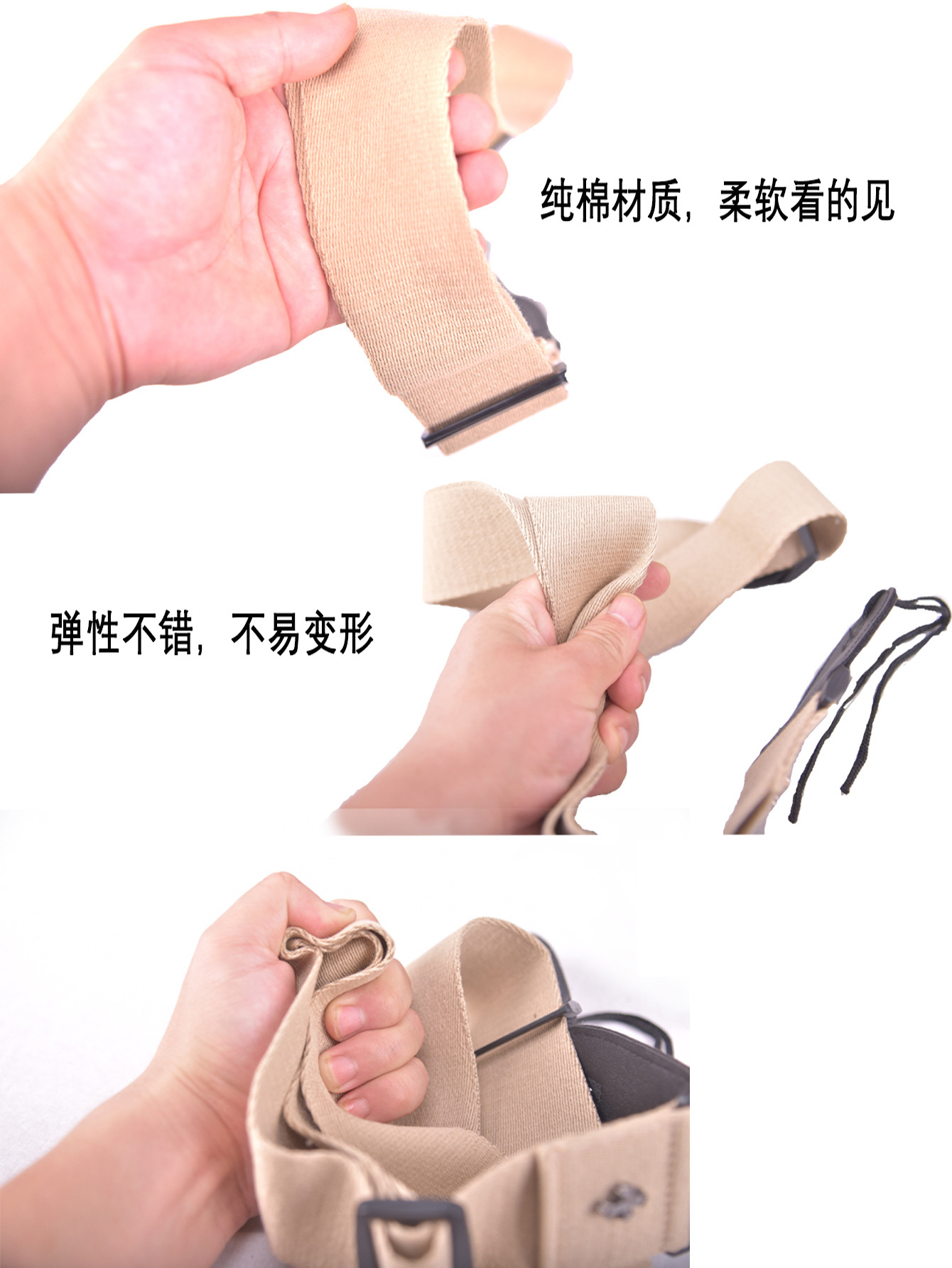 Personalidad, cinturón de guitarra de algodón cruzado, cinturón de bajo eléctrico, con bolsillo de palanca, fácil de usar