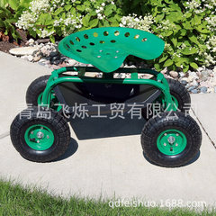 温室移動式怠惰なスツールベンチ菜園車輪付きウォーキングスツールガーデンガーデニング温室作業に便利
