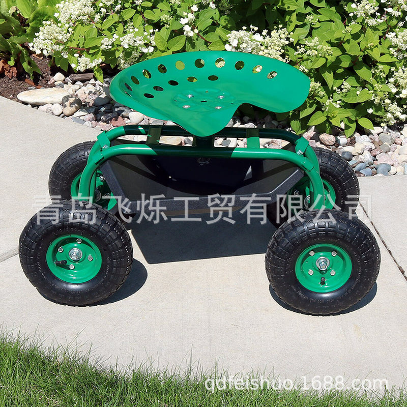 温室移動式怠惰なスツールベンチ菜園車輪付きウォーキングスツールガーデンガーデニング温室作業に便利|undefined
