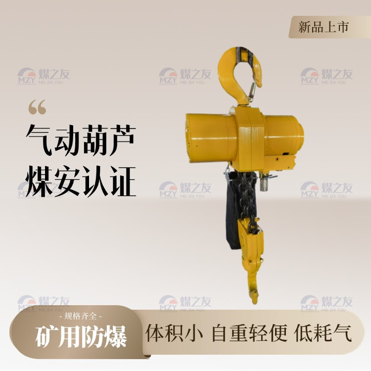 气动葫芦1-30吨规格齐全煤矿井下防爆型气动倒链