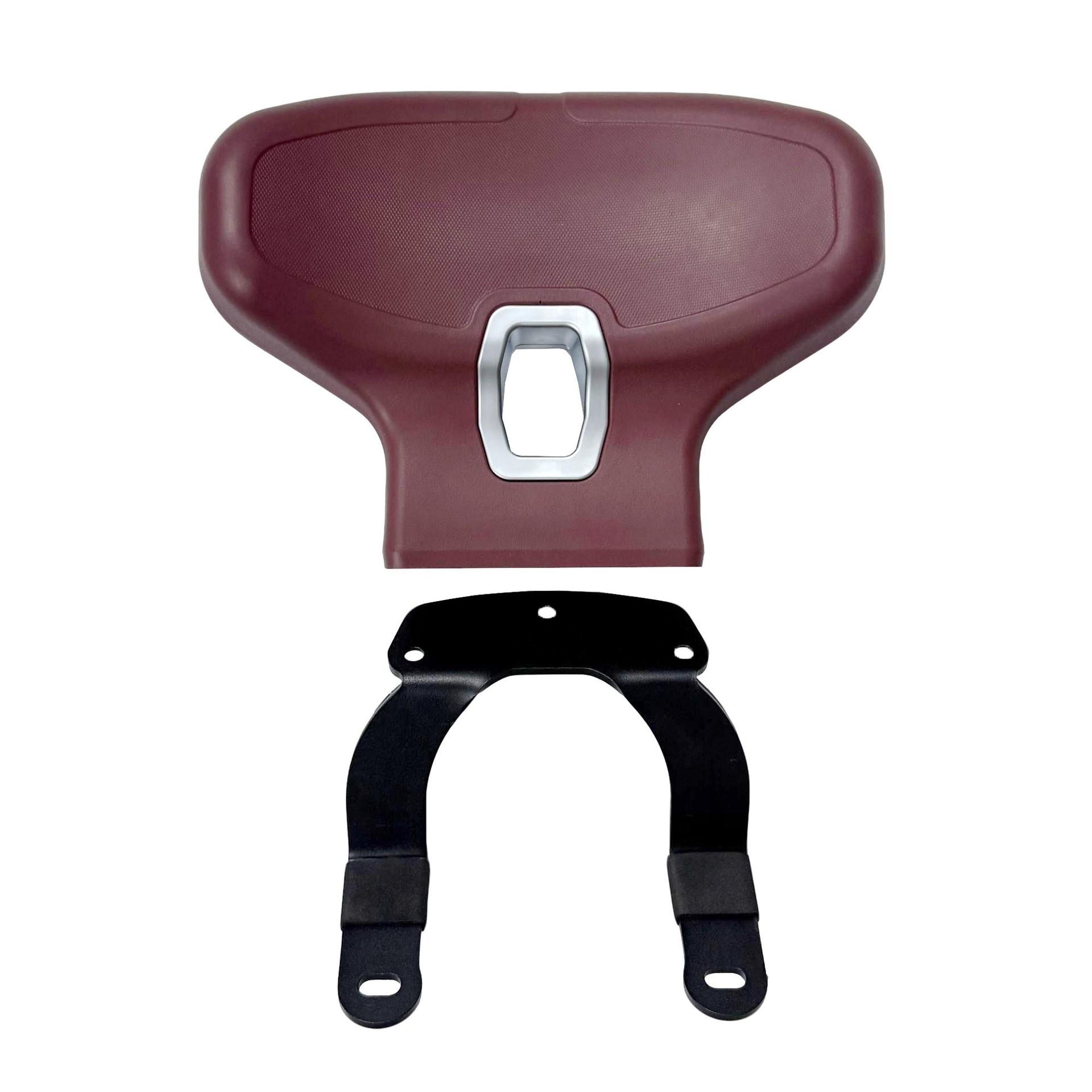Suitable for Haojue Lumi125 Modified Rear Backrest, Rear Seat Lumbar Support, Passenger Backrest, Humpback Backrest, Cushion