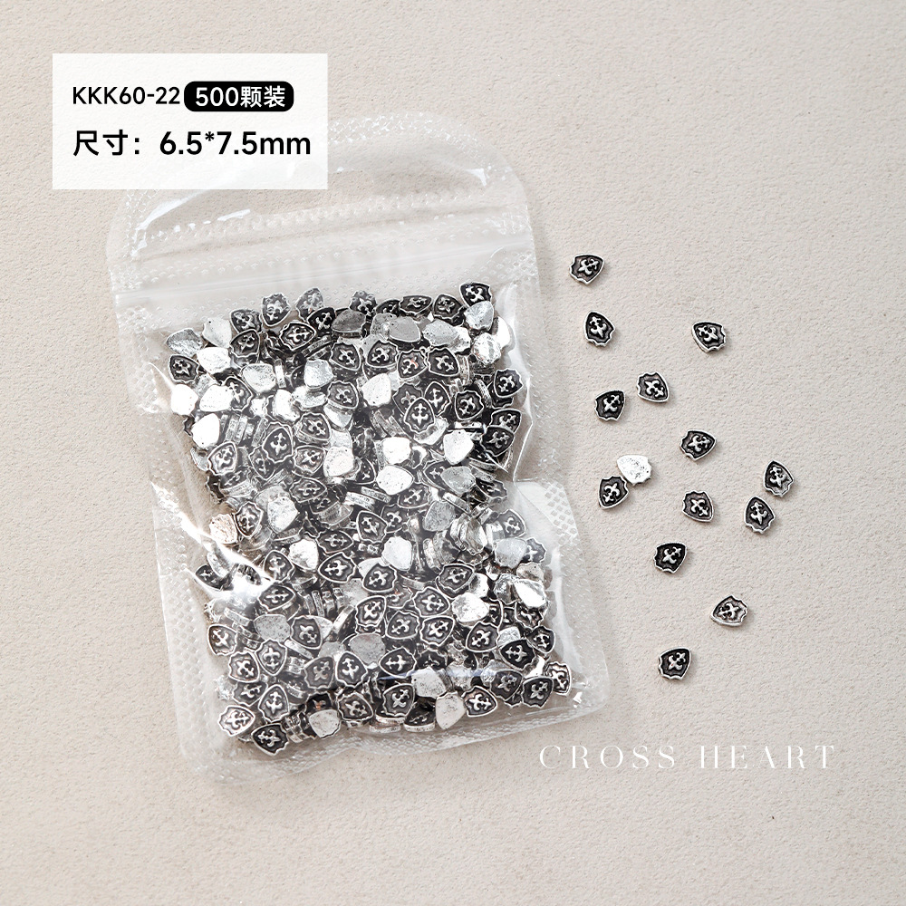 【kkk60-22】crow heart jewelry