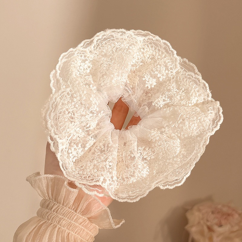 3 ¿ encaje beige 4 capas 18cm
