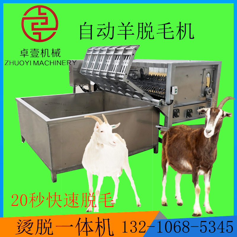 200型猪羊脱毛机器 全自动生猪脱毛机 液压式猪羊去毛机
