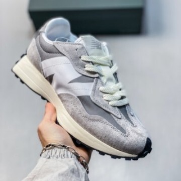 Putian Shoes New Balance Nb327 Pure Original Version Yuanzu Gray Running Sports Shoes Low-Top Retro Men's and Women's Casual Shoes