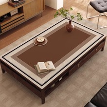 美拉德茶几桌布防水防烫免洗皮革桌垫长方形电视柜客厅桌面保护垫