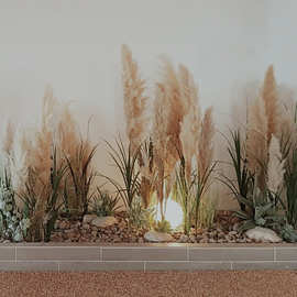 仿真植物室内落地芦苇角落造景装饰北欧田园风格摆设大型仿生假花