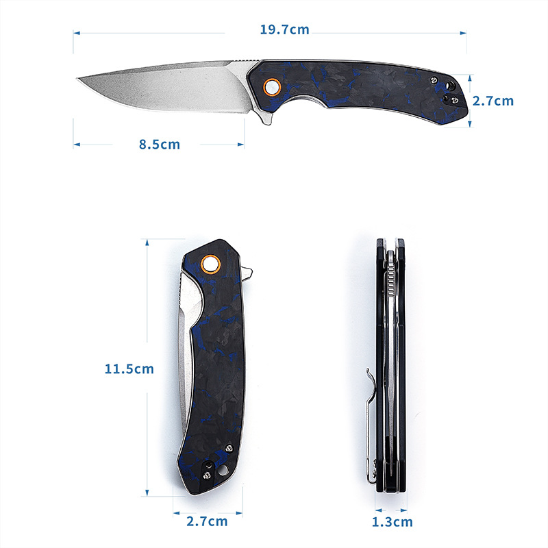Folding Knife High Hardness Convenient Back Splint