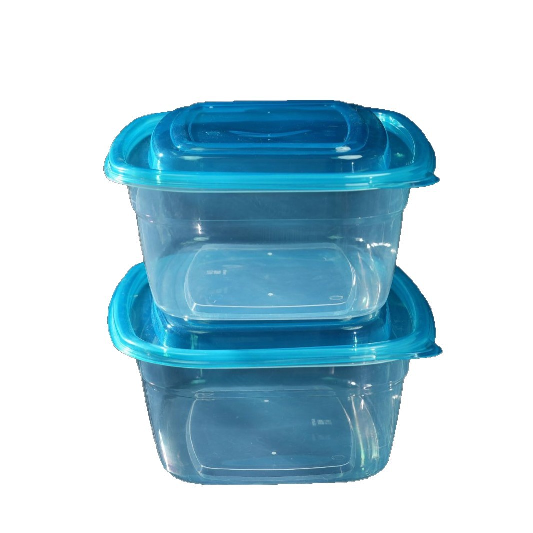 10L de gran capacidad de plástico de grado alimenticio grueso anticongelante caja de almacenamiento resistente al calor caja de comidas rápidas a prueba de fugas con cubierta multicolor