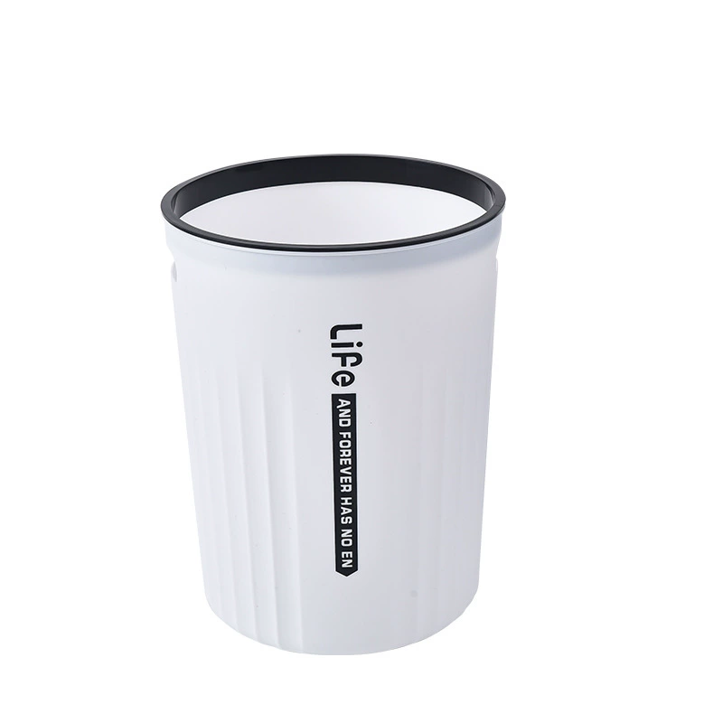 Handheld plastic creative garbage can for commercial use, increased thickness