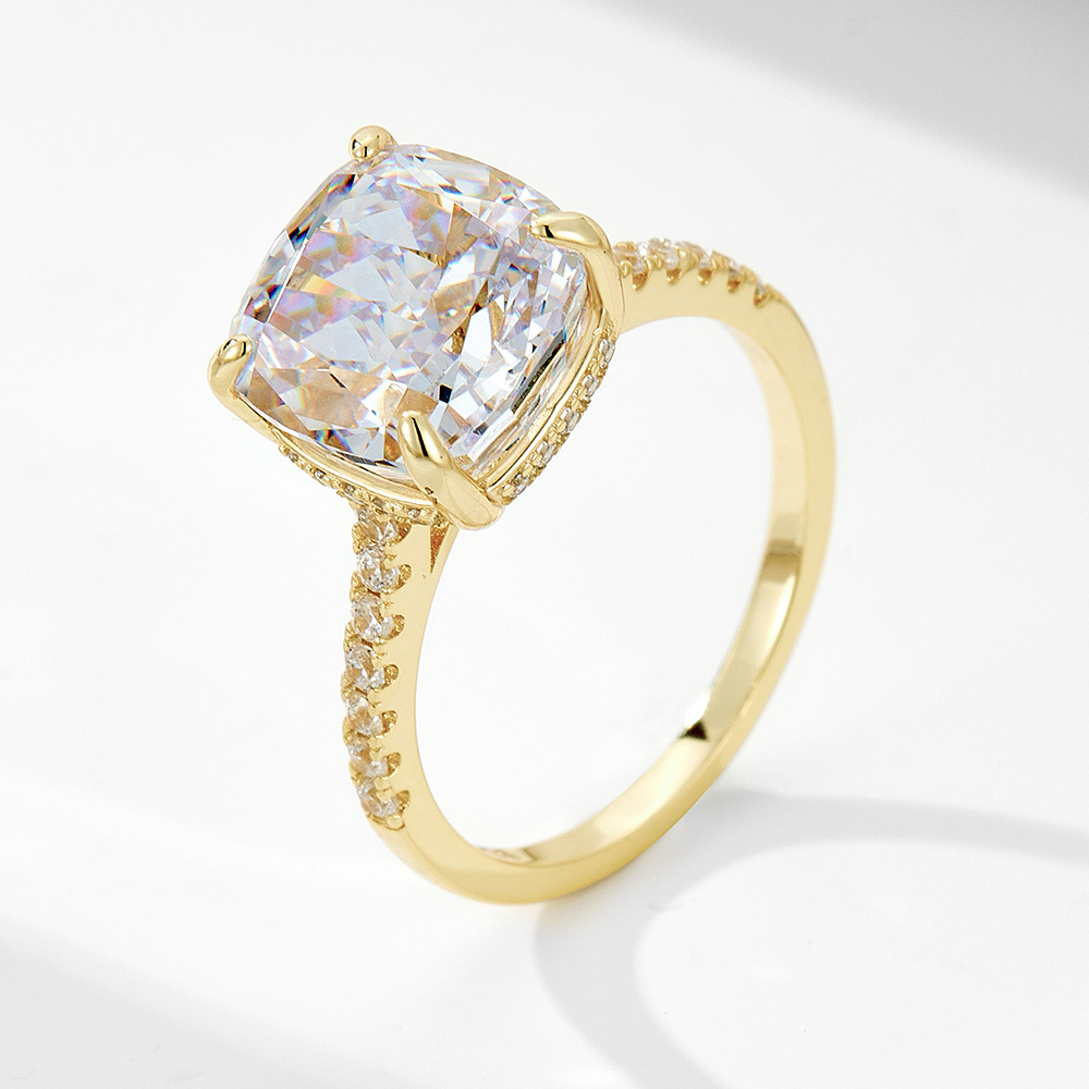Anello di design in argento sterling 925 e zircone 5a donna_voghion.com