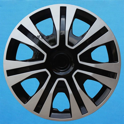 Hub cover: 17inch car wheel covers iron - 16inch-kyy-model-silver-black
