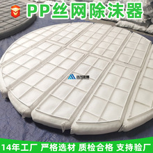 pp丝网除沫器 脱硫塔丝网除雾器油烟过滤气液分离塔器用除沫器