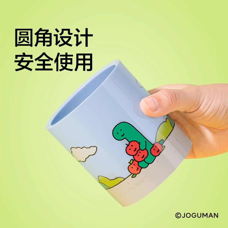 得力乔古漫联名笔筒大容量学生桌面敲可爱卡通笔筒办公室桌面百搭|undefined
