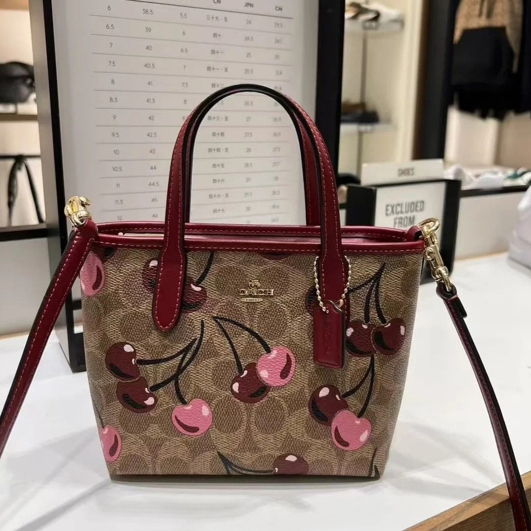 Koujia cuero lv bolso femenino mini city15 bolso tote bolso nuevo estilo cesta de verduras bolso diagonal de un solo hombro