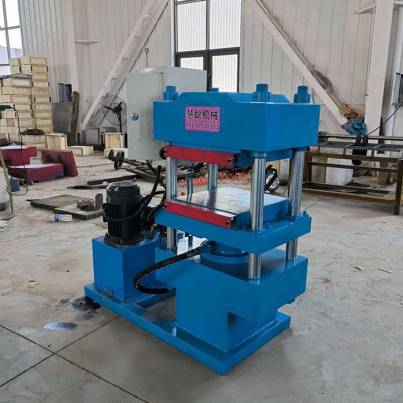 大型多層フラットベッド加硫機 4 柱ヒートプレス機 全自動デジタル表示温度制御 PLC 制御|undefined