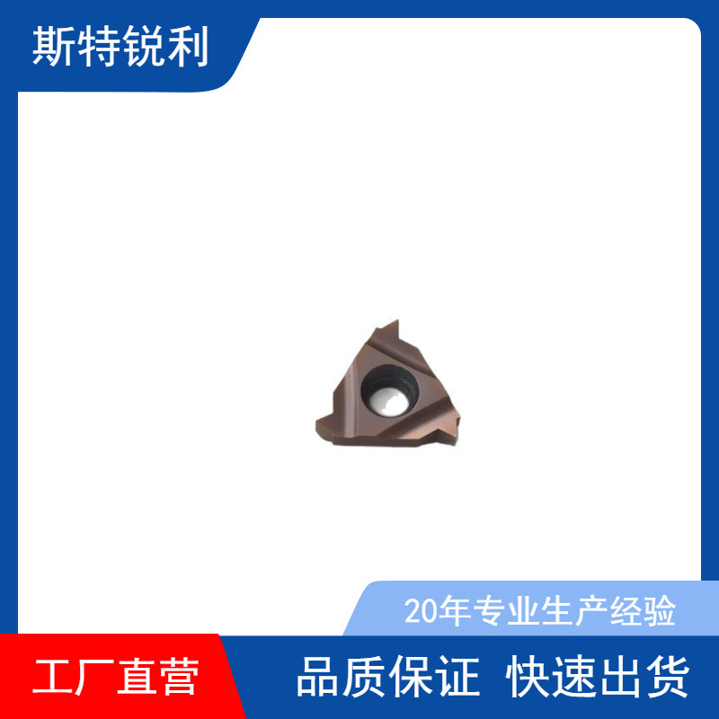 30度梯形螺纹刀片不锈钢数控T型内外螺纹刀头16/22ER 6TR牙刀刀粒