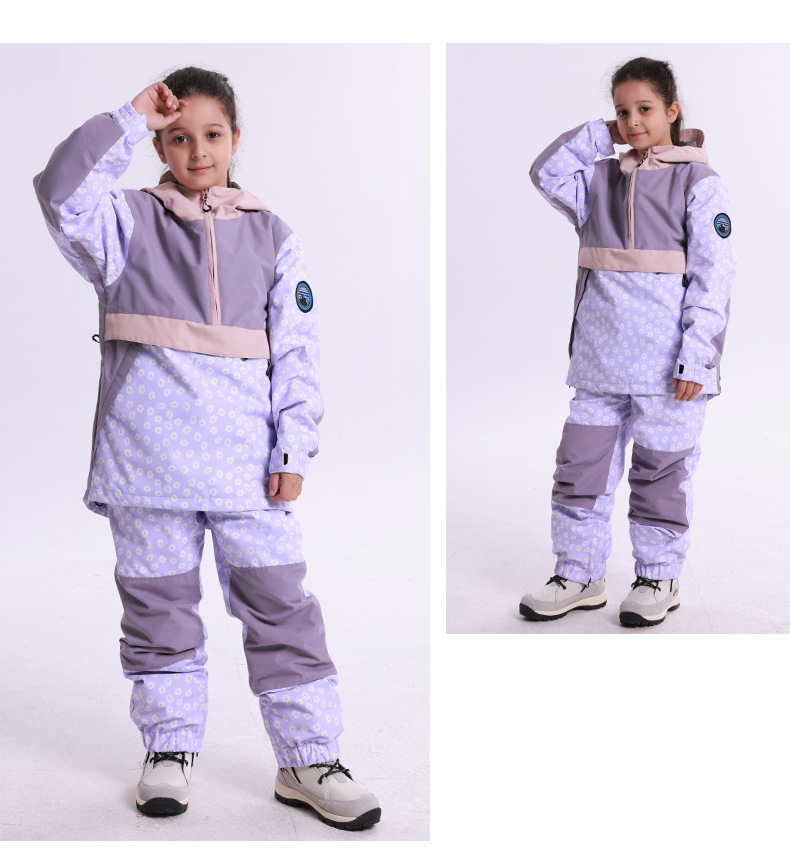 Neuer Winter-Kinder-Skianzug für Männer, winddicht, wasserdicht, warm, Schneeanzug, Outdoor-Snowboardanzug für Mädchen_voghion.com