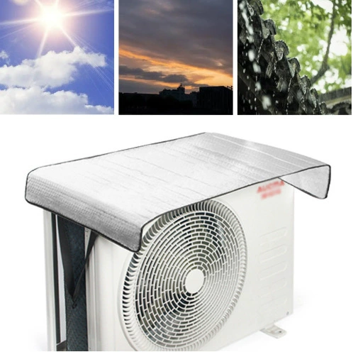 Оптовая продажа, материал для наружного кожуха кондиционера, непромокаемый наружный кожух кондиционера, дождевик, непромокаемый алюминиевый кожух, кожух для кондиционера, солнцезащитный козырек, кожух для кондиционера