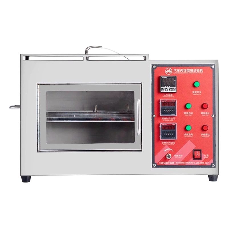 Испытатель внутреннего сгорания автомобиля Испытатель внутреннего сгорания автомобиля Горизонтальный горение Экспериментальный корпус огнестойкого материала