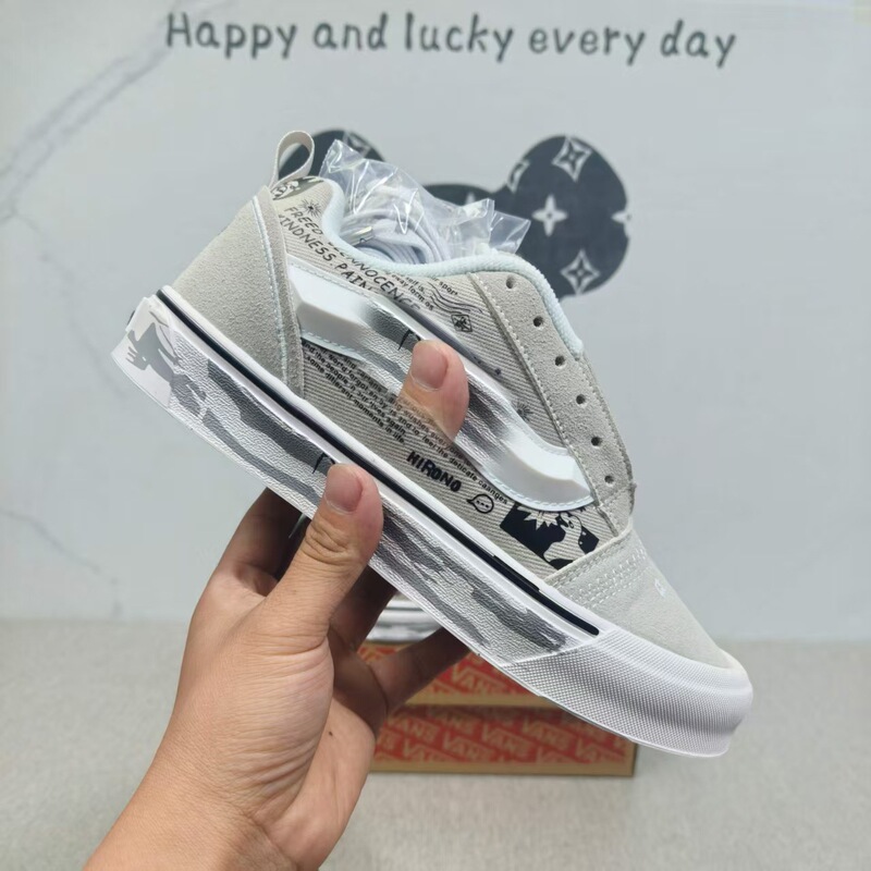 Putian Men's Shoes Knuskool Men's and Women's Casual Trendy Sneakers Couple's Skate Shoes Men's White Shoes