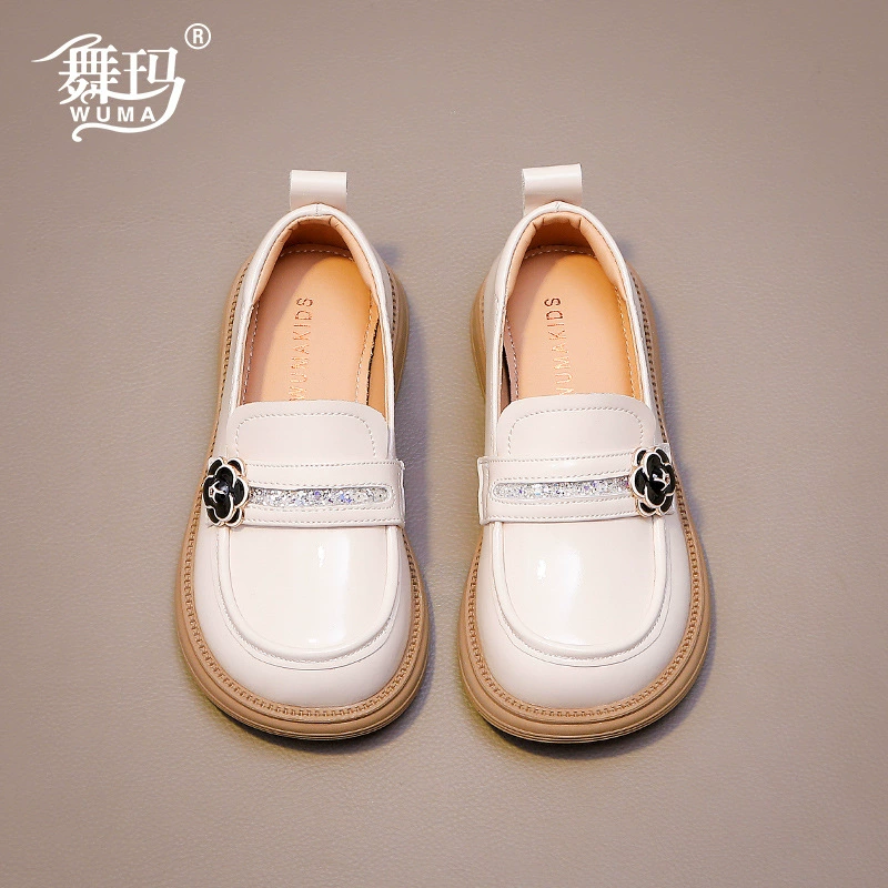WUMA Footwear — детские туфли принцессы на осень, кожаные, натуральная кожа, элегантные и удобные