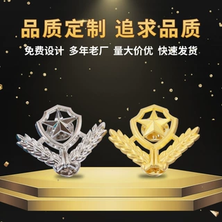 欧美简约徽章i西装外套男女潮百搭饰品搭配盾牌徽章扣针胸针个性