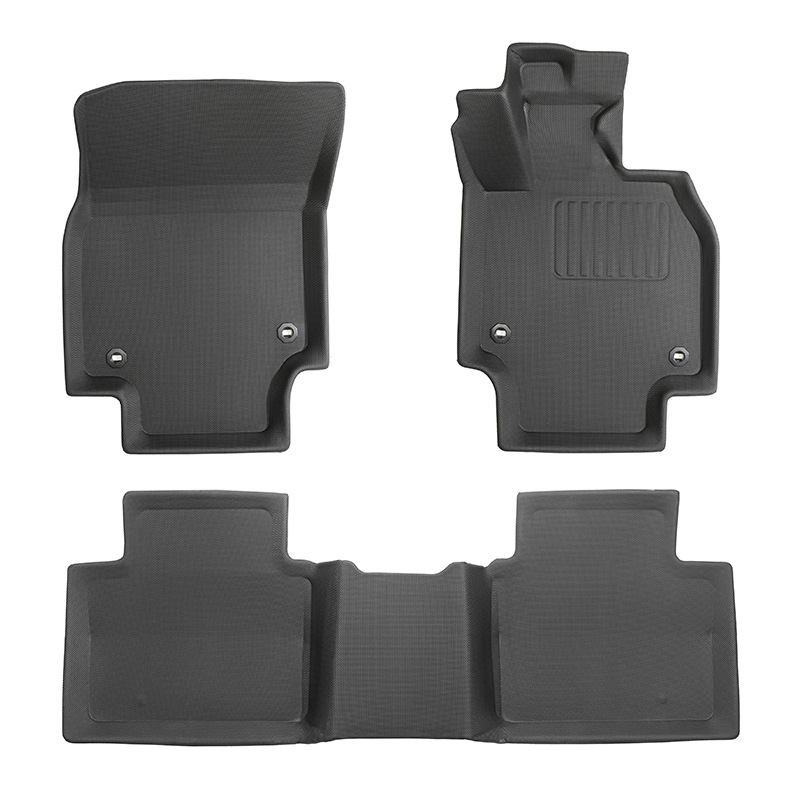 Para Toyota Crown híbrido 2022 timón derecho 3D todo el tiempo material XPE almohadilla de pie de automóvil