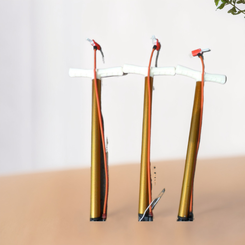 【企业集采】厂家供应金色高压打气筒气压表充气筒耐用高压泵