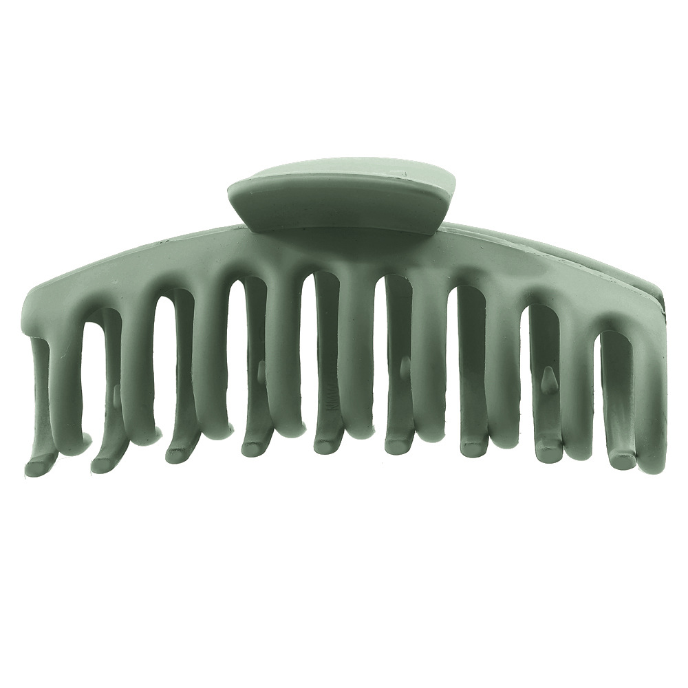 Women's Vintage Style Geometric Solid Color Plastic Resin Stoving Varnish Hair Claws display picture 8