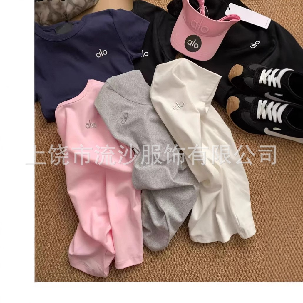 High Version Stereo Logo Letter Printed Short-Sleeved T-Shirt Women's Slim Design Niche Fashion Versatile Top