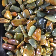 工厂批发天然和田玉随形原石手把件籽料青花玉石挂件可出检测证书